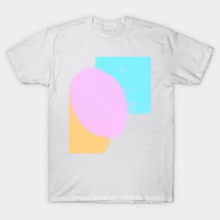 Colorful watercolor abstract texture art T-Shirt